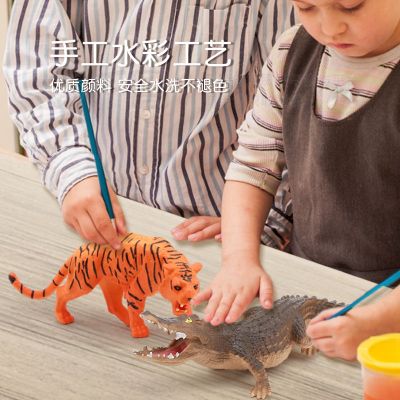 Children simulation animal model toy suit baby cognitive multi-function educational girl farm animals boy