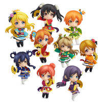 9ชิ้นล็อต Love Live kimonos MINI รูปโรงเรียน Idol โครงการ kousaka honoka Minami kotori figurines EX cashapon