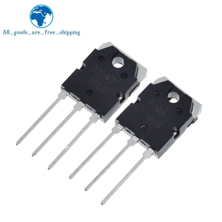 5ชิ้น2SD1047 TO-247 D1047 TO-3P ทรานซิสเตอร์พลังงานใหม่และเป็นต้นฉบับ IC