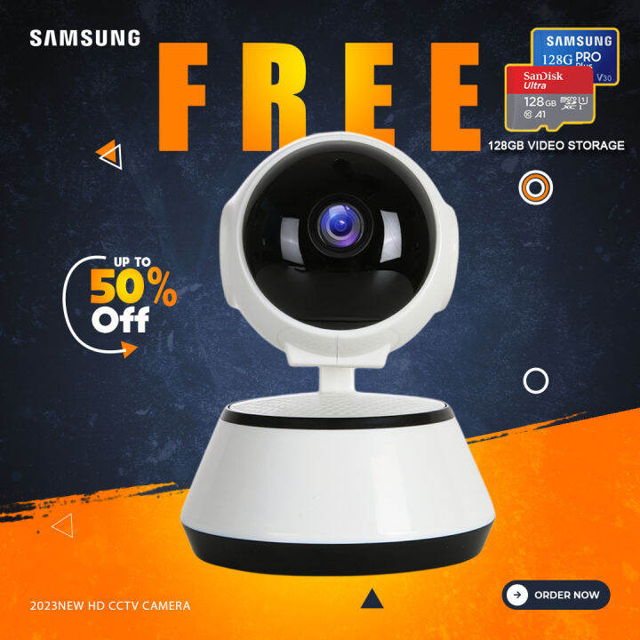 Samsung V380 Pro Wireless CCTV Camera Connects to Phone 1080P IP 360