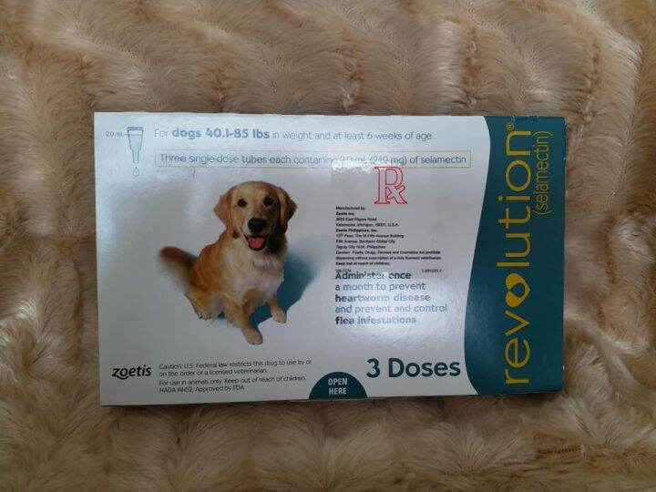 Revolution Spot on for Dogs 20-40kg x3 | Lazada PH