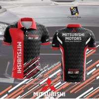 POLO SHIRT -  Mitsubishi Ralliart Sublimation Tshirt [UNK] Limited Edition [UNK] Baju Mitsubishi Ralliart