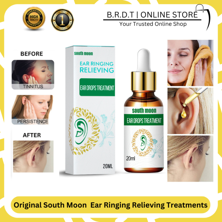 South Moon Ear Ringing Relieving Ear Drops Tinnitus Deafness Ear