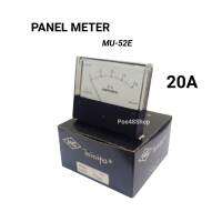 HC Minipa Panel Meter DC20A MU-52E แอมป์มิเตอร์ 20A ANLOG PANEL METER มิเตอร์วัดกระแสไฟ (สินค้ามือ 1 เก่าเก็บ)