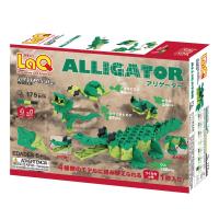 LaQ Animal World Alligator ลาคิว ชุด จระเข้ ชุดตัวต่อเสริมพัฒนาการที่ผลิตในญี่ปุ่น เหมาะกับเด็กอายุ 5 ขวบขึ้นไป เล่นได้ง่าย มีชิ้นส่วน 175 ชิ้น มีคู่มือสอนต่อเป็นสัตว์น่ารักได้ 4 แบบ ช่วยพัฒนาสมองและกล้ามเนื้อมัดเล็ก เสริมสร้างสมาธิ, IQ, EQ และจินตนาการ