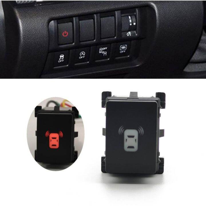 Car LED Radar Button Refitted Switch with Connection Wire for Toyota ...