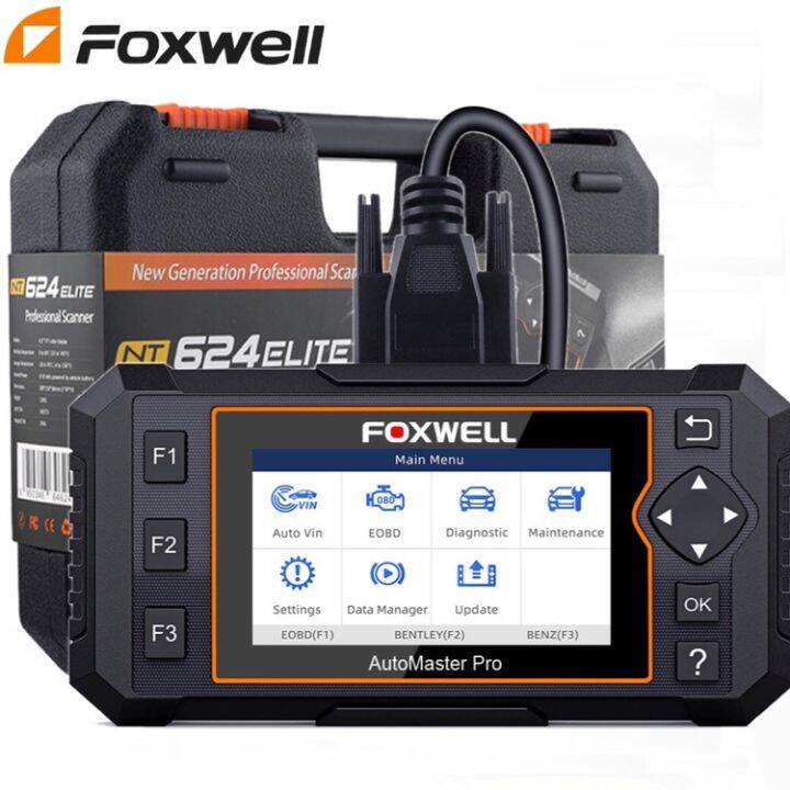 【Ship From Philippines】FOXWELL NT624 Elite Professional All Systems