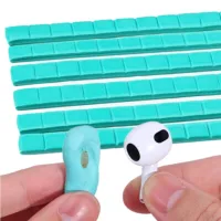 Reusable Dust Cleaning Glue For Mobile Head Phone PC Keyboard Earphone Clean Removable Glue for Airpods Nails Art Practice Tool Adhesives Tape