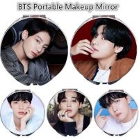 【BEIBEI】 BTS KPop Compact Mirror/Folding Pocket Circular Mirror