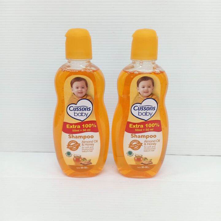 Cussons Baby Shampoo Almond Oil & Honey 50ml+50ml [2pcs] Lazada Indonesia