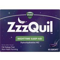 ZzzQuil, Nighttime Sleep Aid LiquiCaps 48 Liquicaps