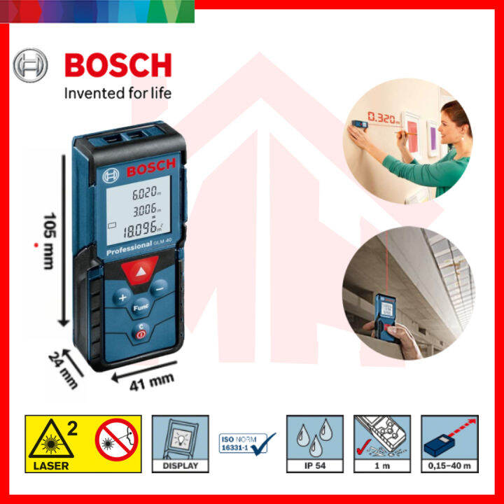 Bosch GLM40 Digital Laser Measure/Rangefinder Professional (GLM 40