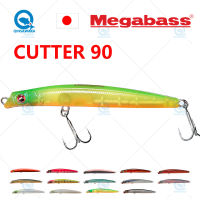 JAPAN Megabass CUTTER 90 Sinking 90Mm 8G Fishing Lure Jerkbait Dynamic Saltwater Sea Tackle Rolling Wobble