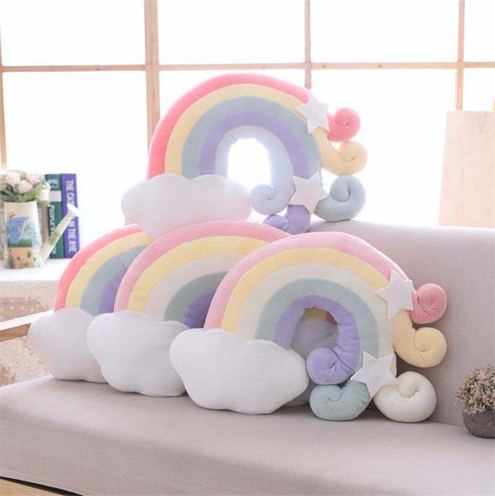 nordic-cute-cartoon-girl-heart-rainbow-pillow-sofa-cushion-decoration-pillow-childrens-room-cushion-decoration-decoration