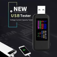 10 1 USB Tester Digital Voltmeter Amperimetro Current Voltage Amp Ammeter Detector Bank Charger Indicator