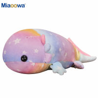 【CW】37 58ซม.Rainbow ไดโนเสาร์ของเล่นตุ๊กตาปลาที่มีสีสัน Giant Salamander ตุ๊กตาสตัฟขนนุ่มสัตว์ Sleep หมอนของขวัญน่ารักสำหรับเด็กสาว  hot ร้อน 1 1 1