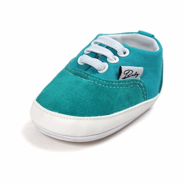 ขายดีที่สุด-ioztt2023-new-brand-quot-baby-quot-canvas-shoes-newborn-girls-boys-shoes-kids-toddlers-hard-sole-anti-slip-sneakers