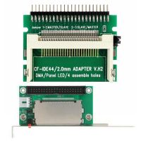 Compact Flash Cf Card to Ide 44Pin 2mm Male 2.5 Inch Hdd Bootable Adapter with 40-Pin Cf Compact Flash Card Panel