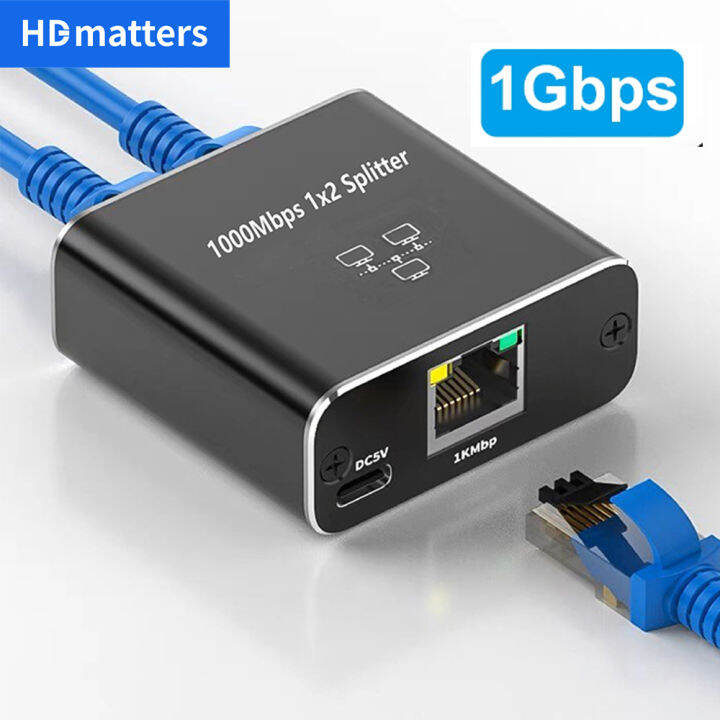 network-splitter-2-port-rj45-ethernet-splitter-cable-1-in-2-supporting-2-network-access-simutaneously-gigabite-network-1-in-2-out-splitte-สำหรับพีซี-แล็ปท็อป-macs-network