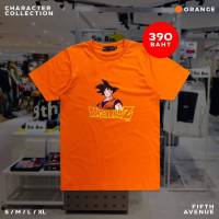 ?เสื้อยืดดราก้อนบอล DragonBallZ?Characters-GOKU-OR : โกคู สีส้ม