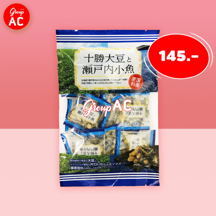 Izumiya Soybeans and Kozakana Snack - ขนม ปลาตัวเล็กผสมถั่วเหลือง ปลากะตักผสมถั่วเหลือง