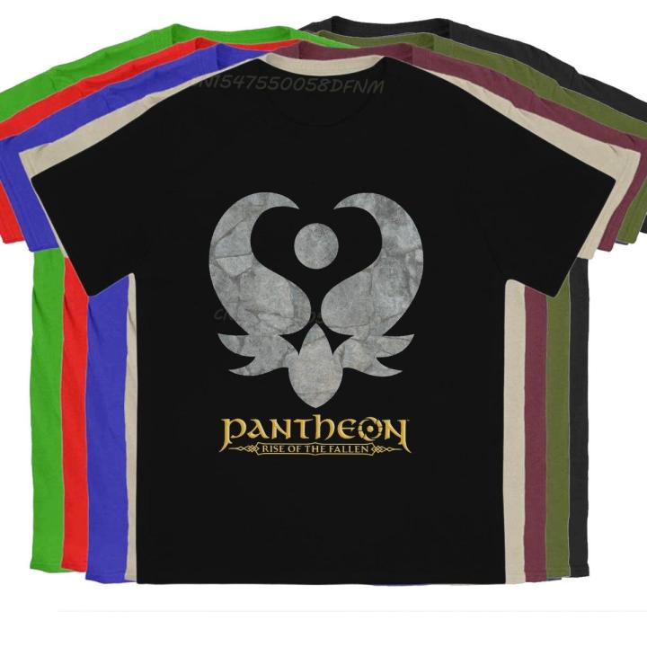 pantheon-animation-newest-t-shirt-for-men-druid-camisas-pure-cotton-t-shirts-custom-gift-kawaii-clothes-outdoorwear