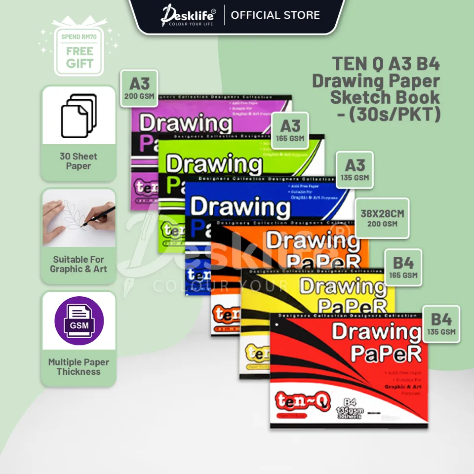 Flipkart.com | dream stationery IVORY DRAWING PAPER UNRULED A4 210 gsm Drawing  Paper - Drawing Paper