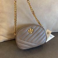 2023 new TORY BURCH 317A new ‮ sheep version ‬ leather camera bag gray