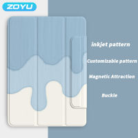 ZOYU เคส8.3 Mini6 2022สำหรับ iPad 10,เคสเคสห่อหุ้มแม่เหล็กแบบบางฝาปิดอัจฉริยะสำหรับ Air 4/5 10.9 Pro 11 12.9นิ้ว tcubjb