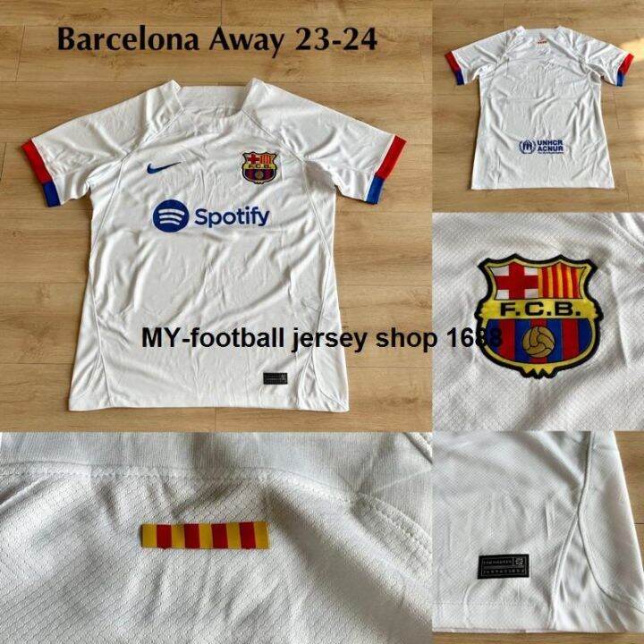 Barcelona BARCA AWAY Soccer JERSEY 2023 2024 23 24 GO Lazada