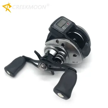 Left/Right Hand Baitcasting Fishing Reel With Line Counter 16+1