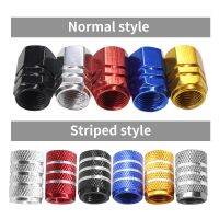 【CW】 4PCS/1Set Car Tire Stem Caps Bolt-in Aluminum Theftproof Tires Valves Tyre caps