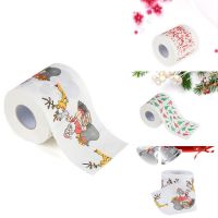 【hot】☌  Toilet Roll Paper Claus Supplies Xmas Decoration Tissue New Year