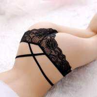 Nightwear Summer Spring Underwear Seamless Floral Lace Panties Thongs WomenG-strings Sexy 1PC