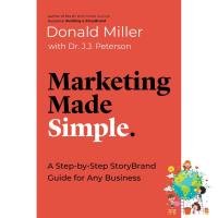 Inspiration &amp;gt;&amp;gt;&amp;gt; Marketing Made Simple : A Step-by-Step StoryBrand Guide for Any Business [Paperback] (พร้อมส่งมือ 1)