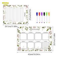 ShiningLove Acrylic Magnetic Dry Erase Board Calendar Includes 6 Markers For Fridge Anti-sliding Anti-scratch Memo Board Plan Your Life