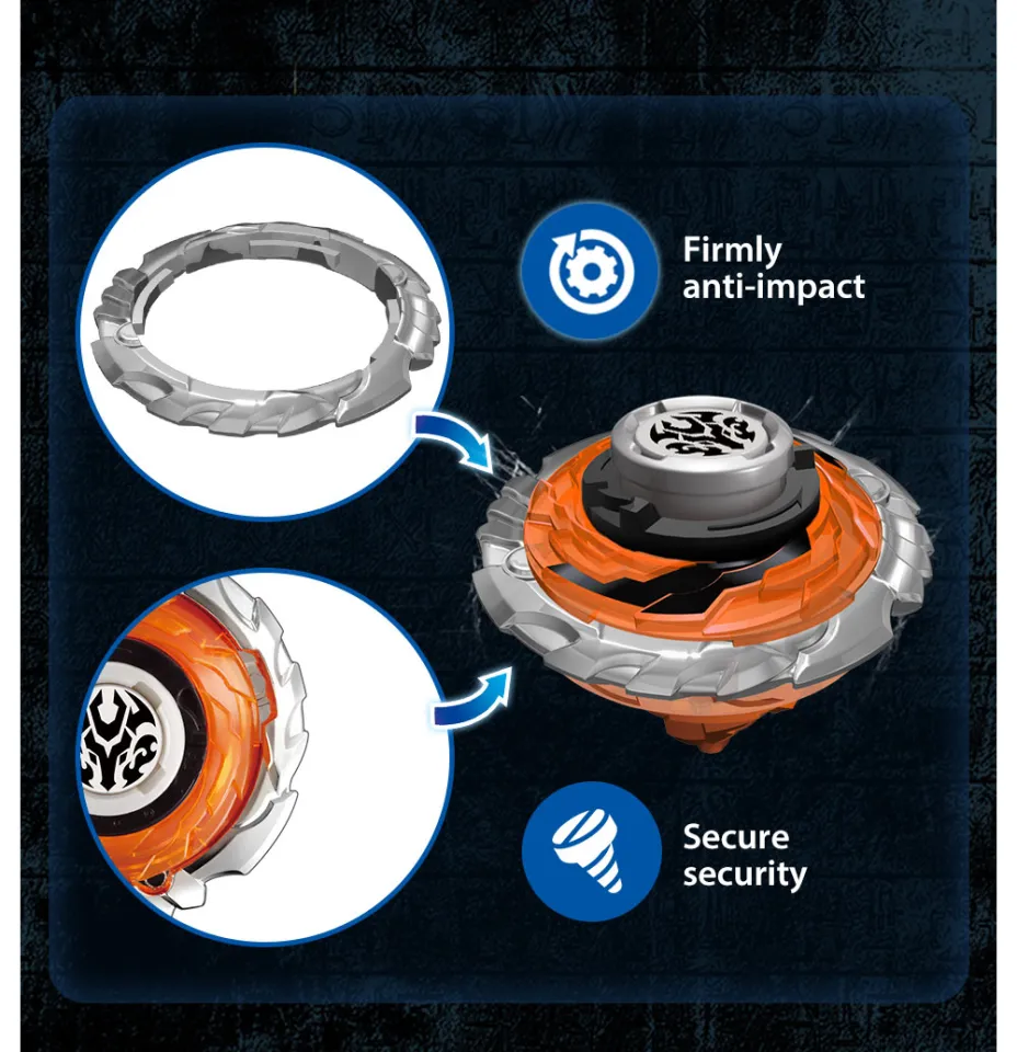 Infinity Nado 3 Special Edition Spinning Top - Metal Gyro Kids Battle Toy  with Launcher, Beyblade-Style