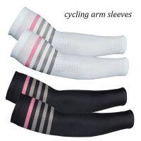 Aero bike racing Cycling Sleeves Bicycle Sleeves breathable mesh Running Sunscreen Arm Warmer Sun Mtb Arm Cover Cuff