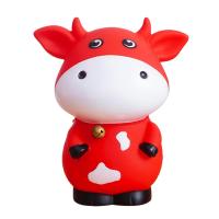2022Ox Piggy Bank Unbreakable Plastic Cow Money Bank Coin Bank for Girls Boys Gifts for Birthday Easter Holiday