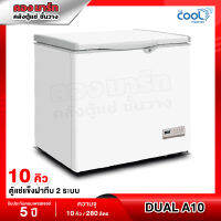 The Cool ตู้แช่แข็งฝาทึบ 2 ระบบ ความจุ 10 คิว / 280 ลิตร รุ่น DUAL A10