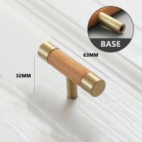 96-224mm Solid Wood Handles for Cabinet Drawer Door Knobs Home Decoration Wardrobe Kitchen Cupboard Pulls Furniture Hardware