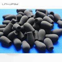 Linhuipad 10 pack Quality dense foam mic windscreen microphone covers in 5mm diameter fit on bose headsets