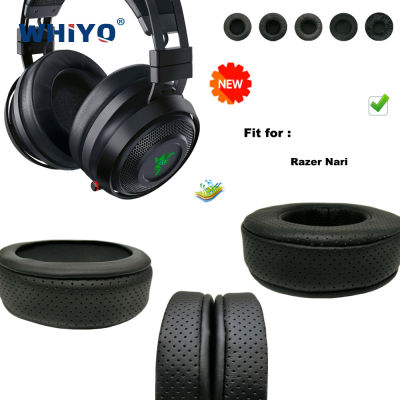 Replacement Ear Pads for Razer Nari Headset Parts Leather Cushion Velvet Earmuff Headset Sleeve Cover