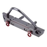 RC Car Front Bumper Metal RC Model Parts for Axial SCX10 Wrangler 1/10 Remote Control Crawler CNC Machined