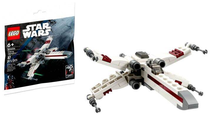 [BrickStory] LEGO Star Wars X-Wing Starfighter Polybag (30654)(87 ...