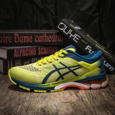 Asics 2023รองเท้าวิ่งสำหรับผู้ชาย,รองเท้าบุรุษวิ่งทางไกลรองเท้าวิ่งตาข่าย KAYANOK26รองเท้าวิ่งรองเท้าวิ่งกีฬารองรับได้อย่างมั่นคง