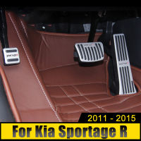 สำหรับ KIA S Portage R 3rd 2011 2012 2013 2014 2015 AT รถเร่งเหยียบเบรกคลัทช์เหยียบแผ่นกันลื่นเคสอุปกรณ์เสริม