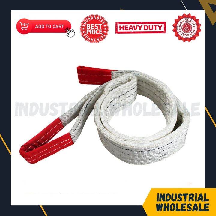 Industrial clambing safety belt 10 ton 10T cargo crane duplex straps