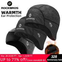 ROCKBROS Cycling Caps Windproof Thermal Fleece MTB Bicycle Cap Ski Riding Motorcycle Hat Winter Bandana Ciclismo Headband