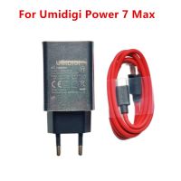 New Original For Umidigi Power 7 Max Cell Phone EU Charger Travel Adapter Plug Type-C USB Data Line Cable Wire